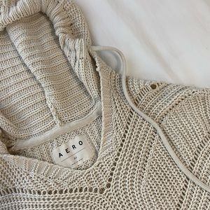 aeropostale cream sweater
